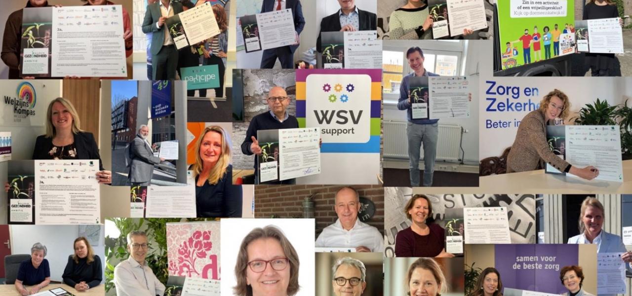 20 organisaties tekenen voor Positieve Gezondheid in Zuid-Holland Noord